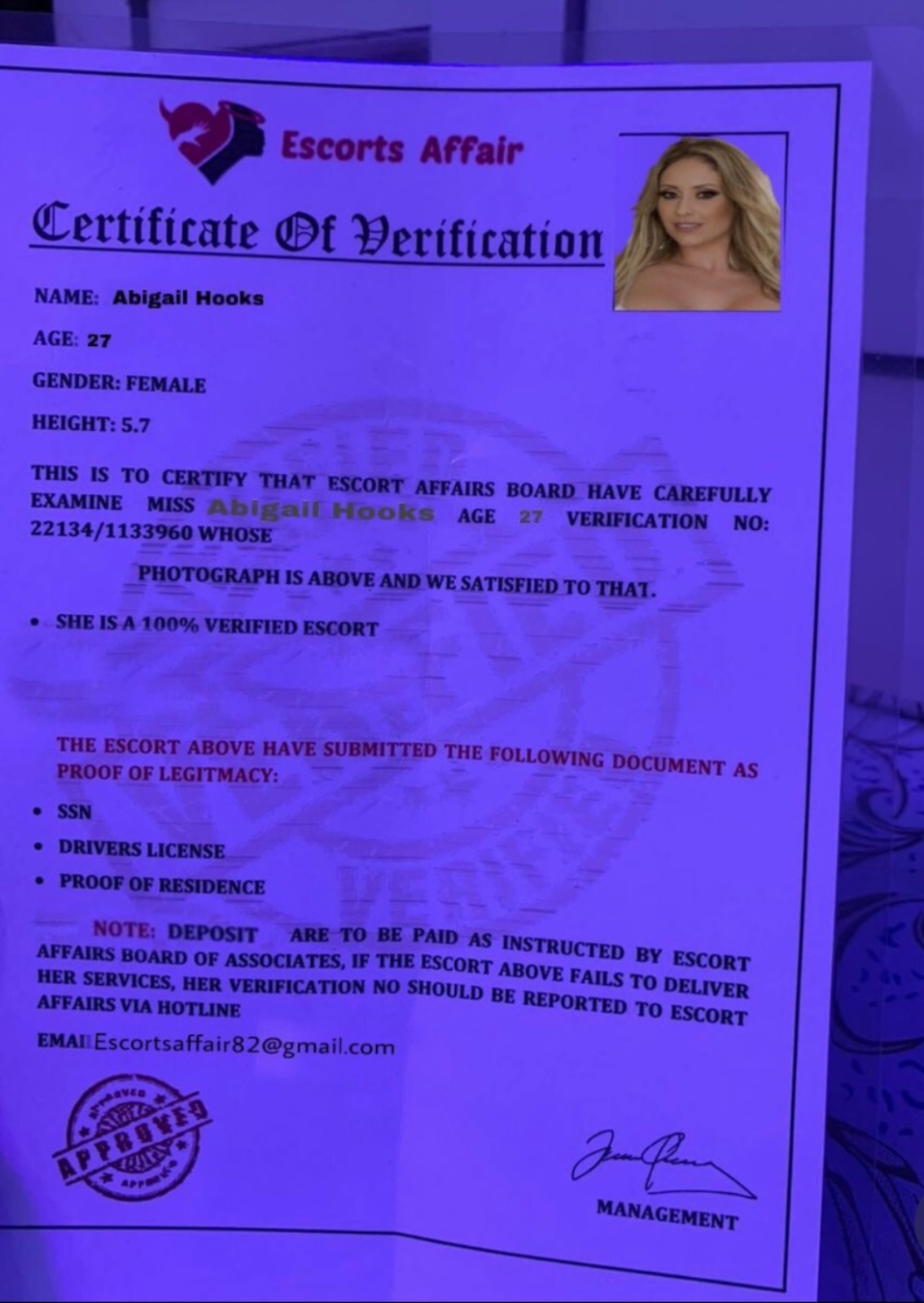 Escort Abigail 17173279963